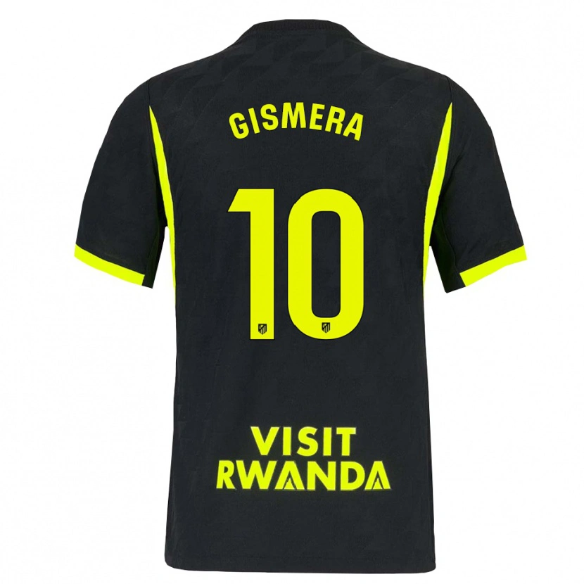 Danxen Dětské Aitor Gismera #10 Jasně Zelená Černá Daleko Hráčské Dresy 2026/27 Dres