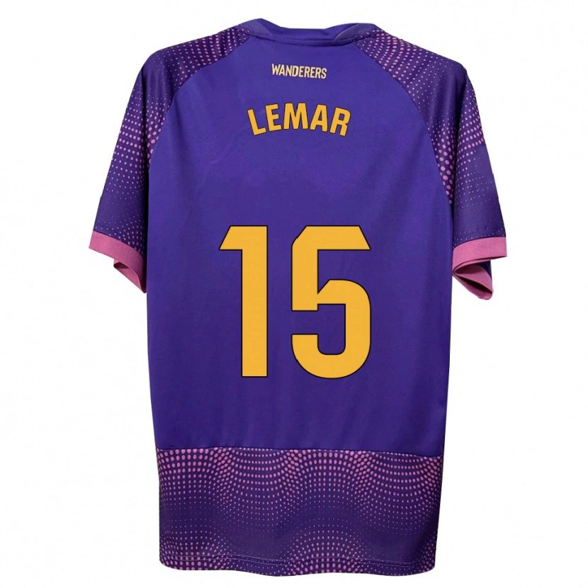 Danxen Dětské Thomas Lemar #15 Fialová Bílá Růžová Daleko Hráčské Dresy 2026/27 Dres