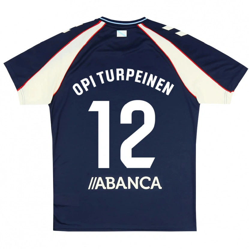 Danxen Dětské Aslak Opi Turpeinen #12 Královská Modř Červená Bílá Daleko Hráčské Dresy 2026/27 Dres