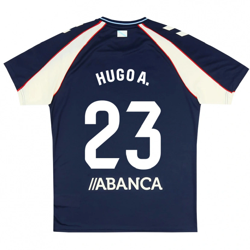 Danxen Dětské Hugo Álvarez #23 Královská Modř Červená Bílá Daleko Hráčské Dresy 2026/27 Dres