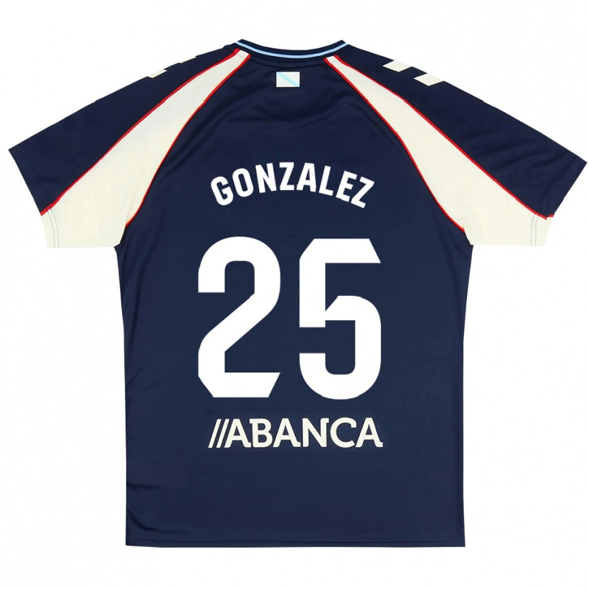 Danxen Dětské Marcos González #25 Královská Modř Červená Bílá Daleko Hráčské Dresy 2026/27 Dres