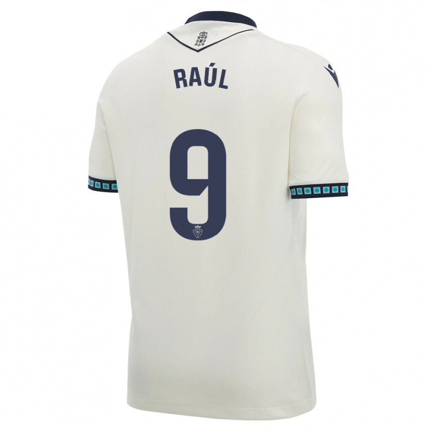 Danxen Dětské Raúl García #9 Bílá Černá Světle Nebesky Modrá Daleko Hráčské Dresy 2026/27 Dres