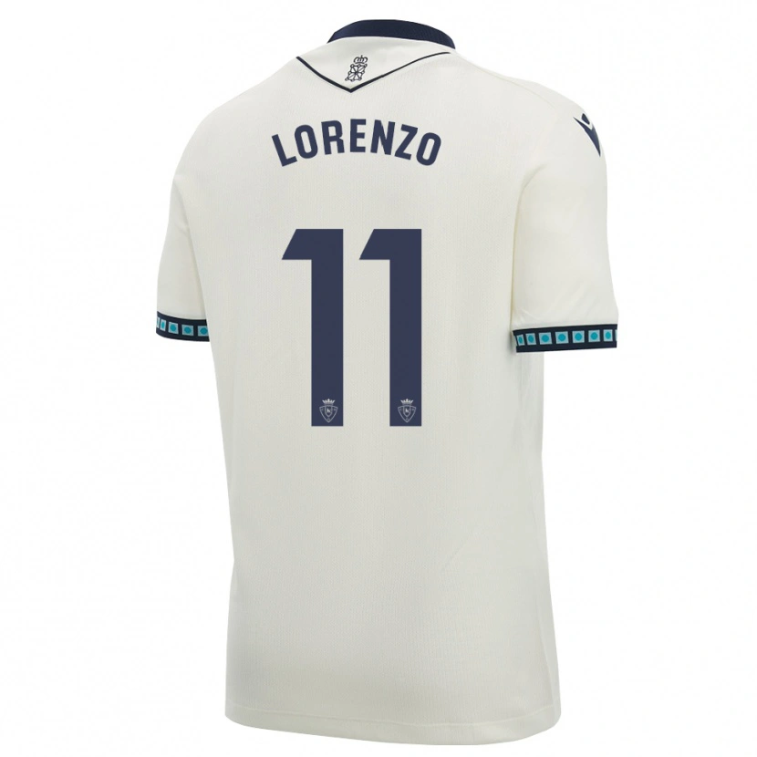 Danxen Dětské Nowend Lorenzo #11 Bílá Černá Světle Nebesky Modrá Daleko Hráčské Dresy 2026/27 Dres