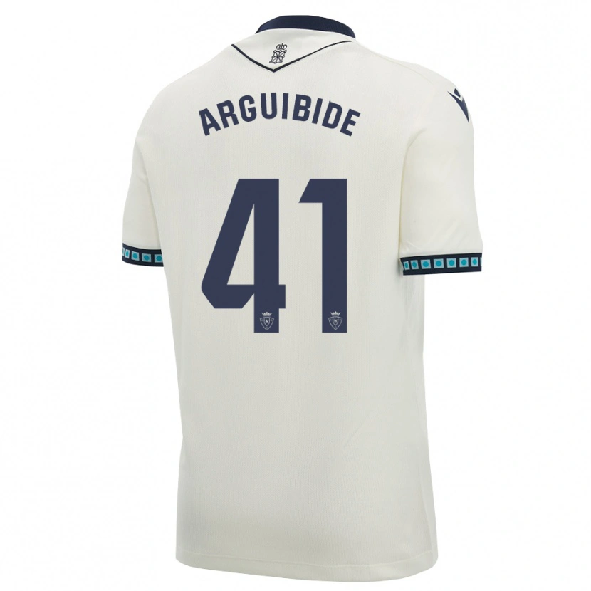 Danxen Dětské Iñigo Arguibide #41 Bílá Černá Světle Nebesky Modrá Daleko Hráčské Dresy 2026/27 Dres