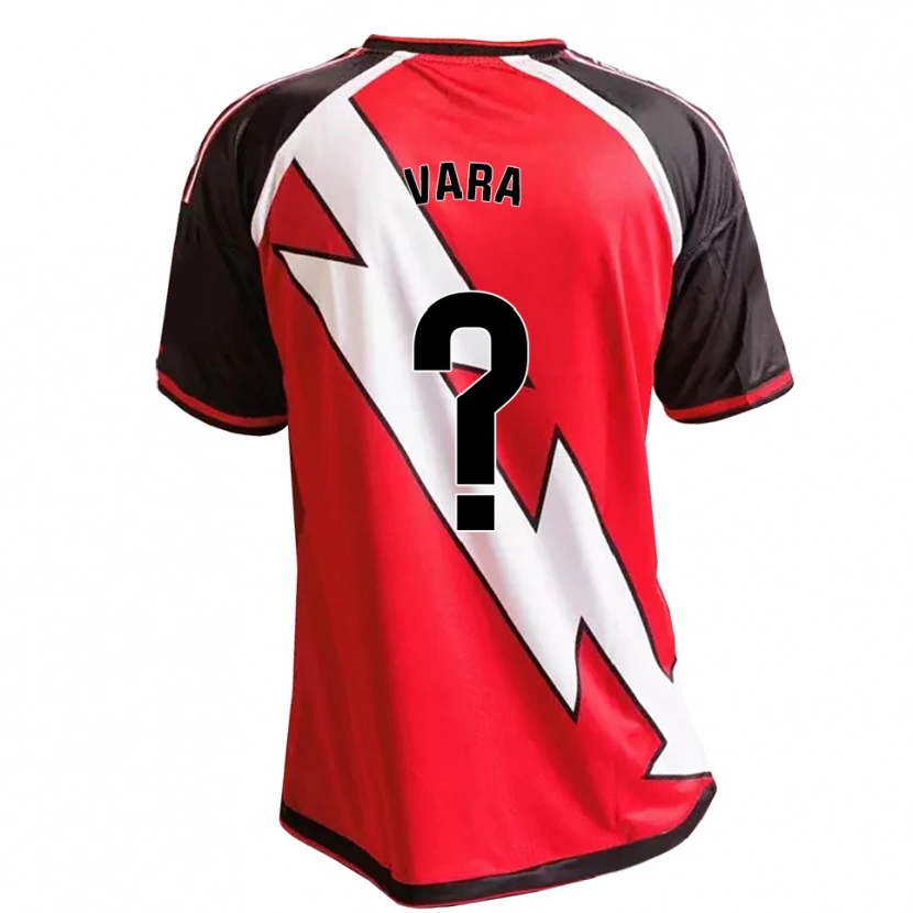 Danxen Dětské Héctor Vara #0 Červená Černá Bílá Daleko Hráčské Dresy 2026/27 Dres