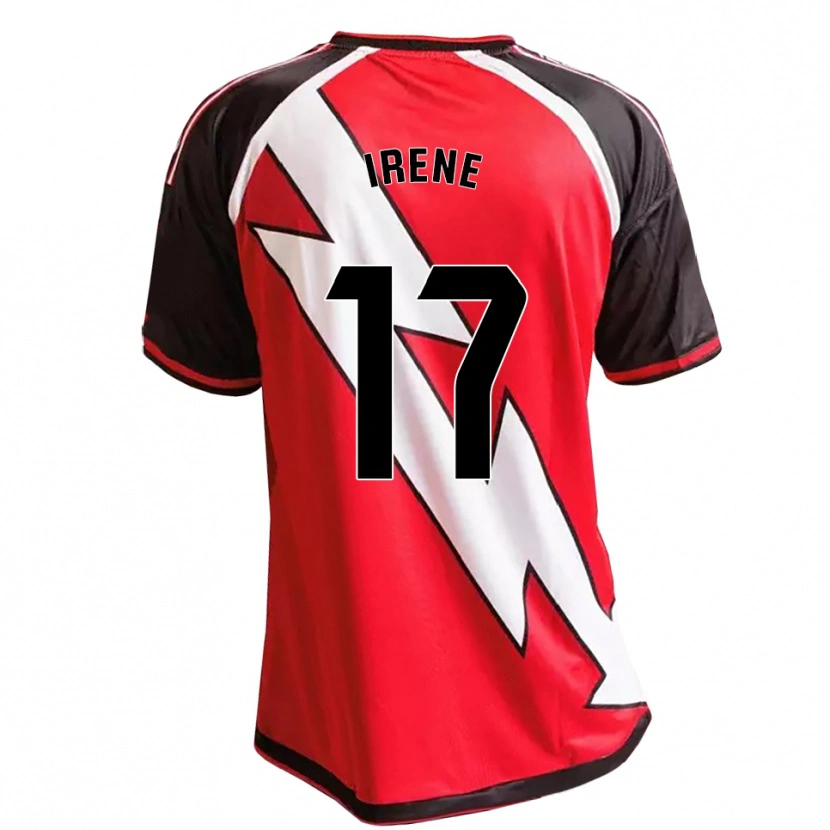 Danxen Dětské Irene Rodríguez Basilio #17 Červená Černá Bílá Daleko Hráčské Dresy 2026/27 Dres