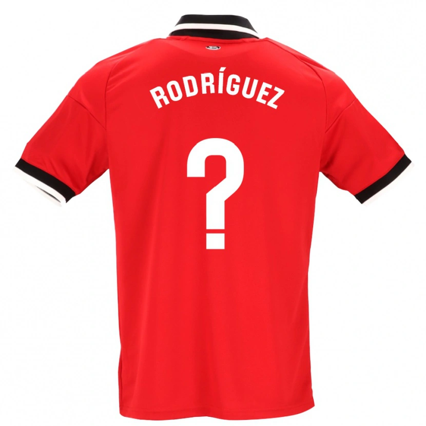 Danxen Dětské René Rodríguez #0 Černá Bílá Červená Daleko Hráčské Dresy 2026/27 Dres