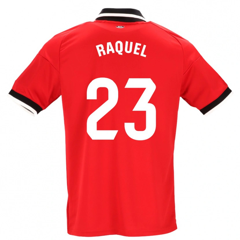 Danxen Dětské Raquel Morcillo #23 Černá Bílá Červená Daleko Hráčské Dresy 2026/27 Dres