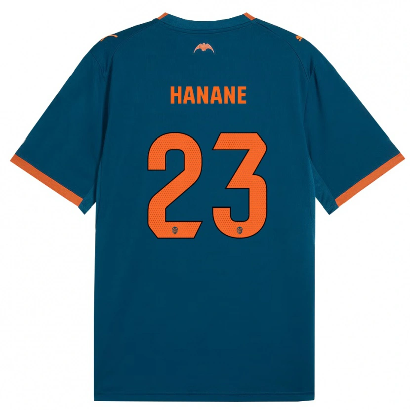 Danxen Dětské Hanane Ait El Haj #23 Ocelově Modrá Oranžová Daleko Hráčské Dresy 2026/27 Dres