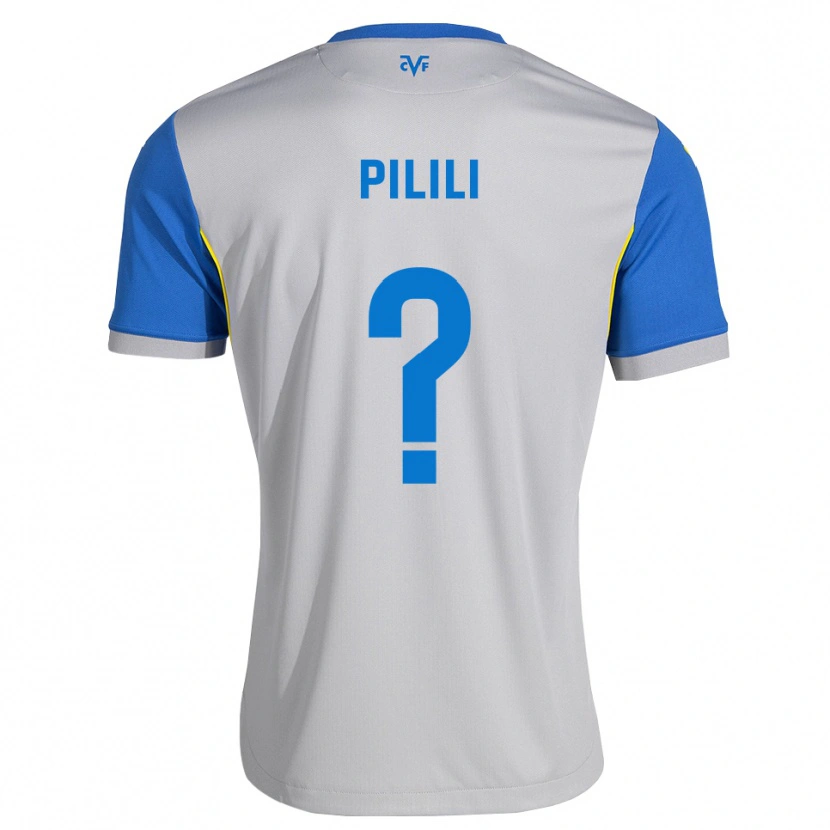 Danxen Dětské Lucas Pilili #0 Modrá Šedá Daleko Hráčské Dresy 2026/27 Dres