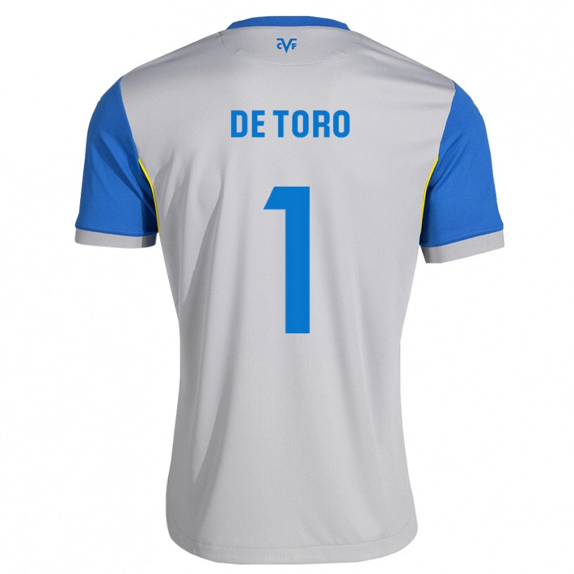Danxen Dětské Elena De Toro #1 Modrá Šedá Daleko Hráčské Dresy 2026/27 Dres