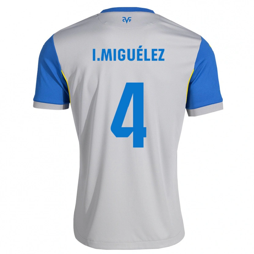 Danxen Dětské Irene Miguélez #4 Modrá Šedá Daleko Hráčské Dresy 2026/27 Dres