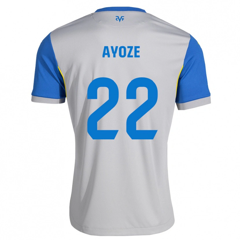 Danxen Dětské Ayoze Pérez #22 Modrá Šedá Daleko Hráčské Dresy 2026/27 Dres