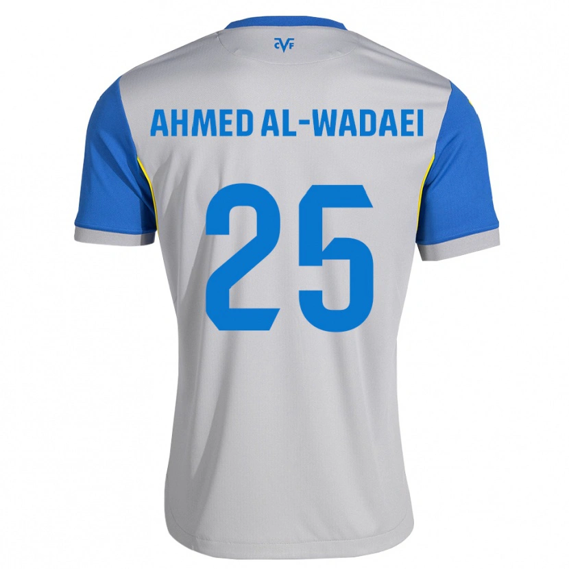 Danxen Dětské Sayed Ahmed Al-Wadaei #25 Modrá Šedá Daleko Hráčské Dresy 2026/27 Dres