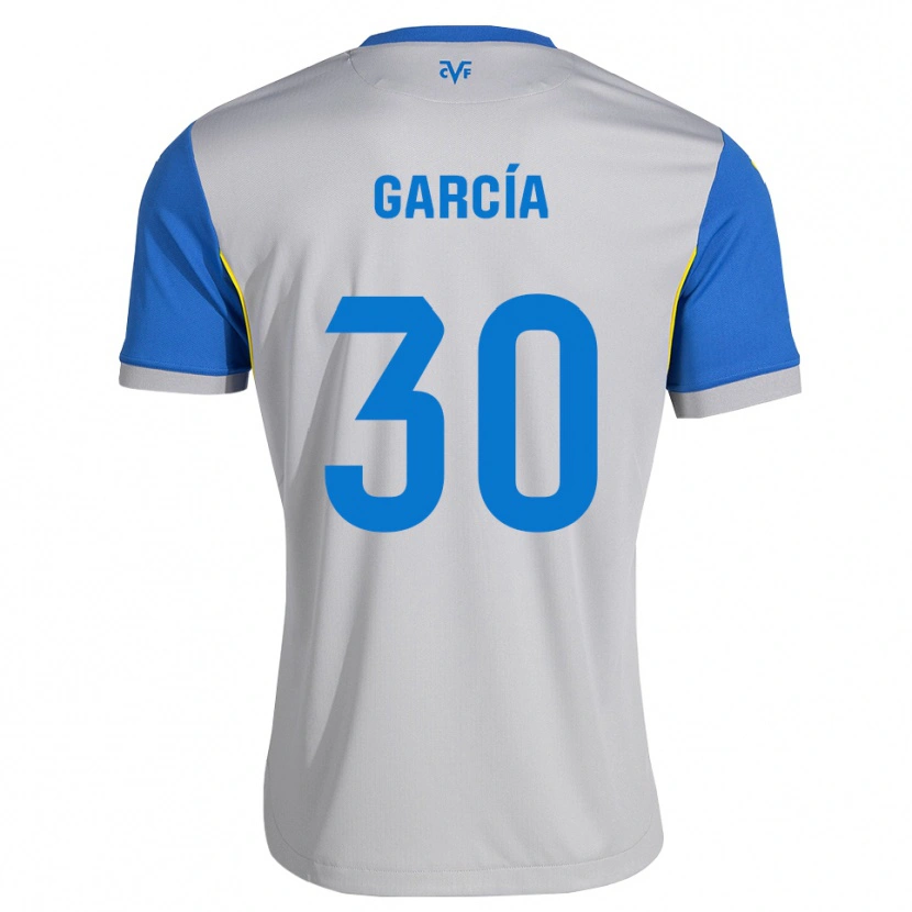 Danxen Dětské Albert García #30 Modrá Šedá Daleko Hráčské Dresy 2026/27 Dres
