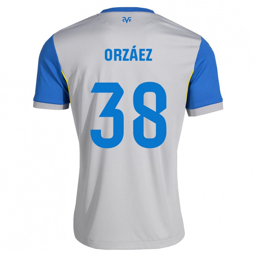 Danxen Dětské Sergio Orzáez #38 Modrá Šedá Daleko Hráčské Dresy 2026/27 Dres