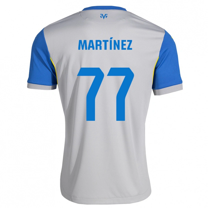 Danxen Dětské Enric Martínez #77 Modrá Šedá Daleko Hráčské Dresy 2026/27 Dres