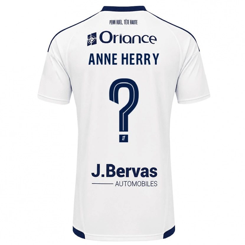 Danxen Dětské Lou Anne Herry #0 Tmavě Modrá Bílá Daleko Hráčské Dresy 2026/27 Dres
