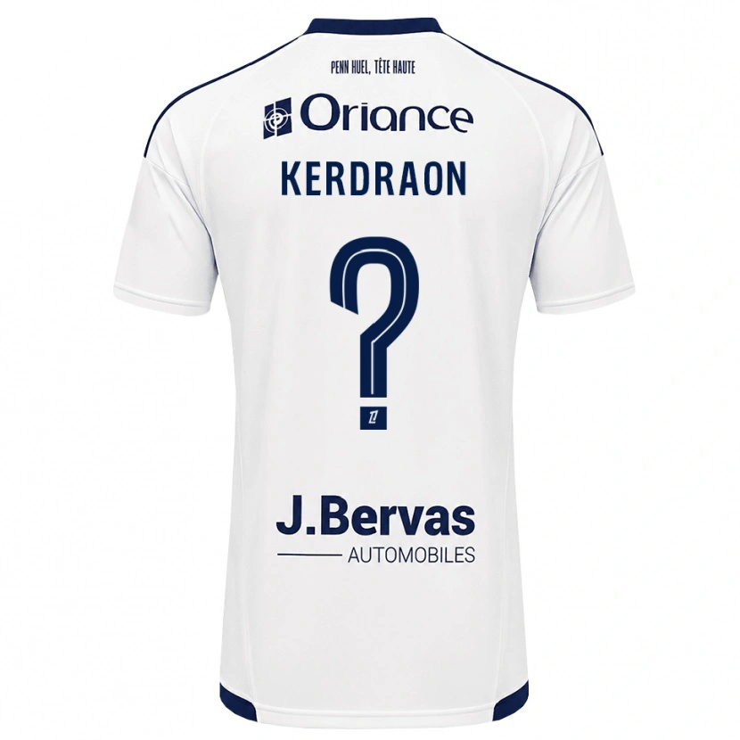 Danxen Dětské Jade Kerdraon #0 Tmavě Modrá Bílá Daleko Hráčské Dresy 2026/27 Dres