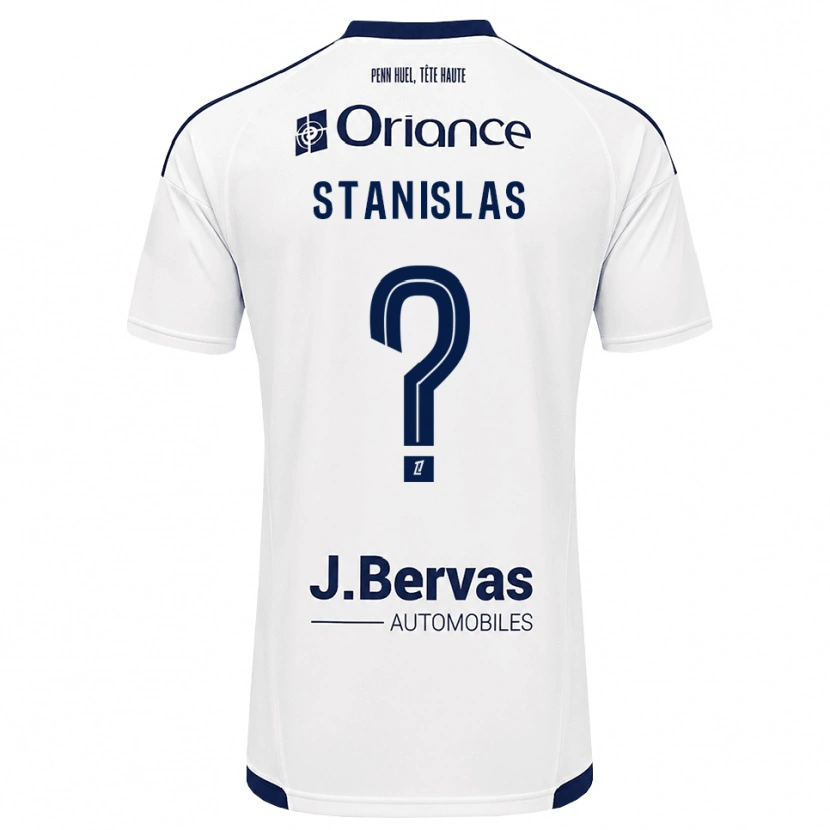 Danxen Dětské Lohys Stanislas #0 Tmavě Modrá Bílá Daleko Hráčské Dresy 2026/27 Dres