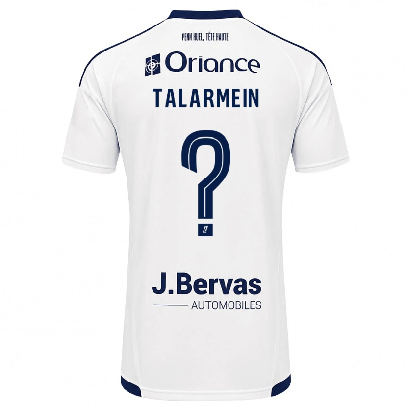 Danxen Dětské Manon Talarmein #0 Tmavě Modrá Bílá Daleko Hráčské Dresy 2026/27 Dres