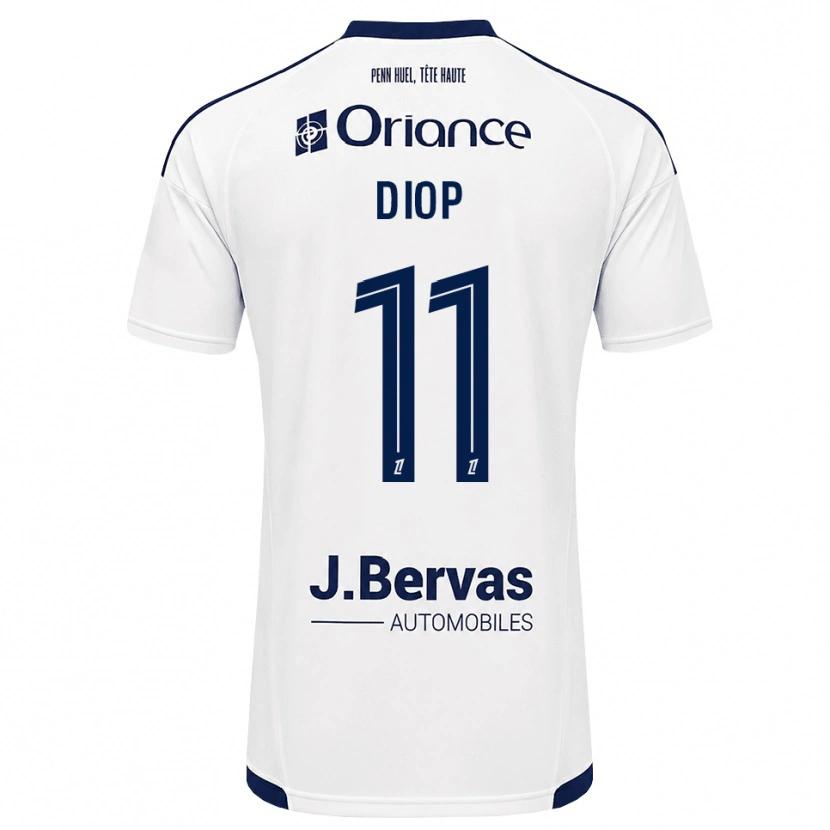 Danxen Dětské Samba Diop #11 Tmavě Modrá Bílá Daleko Hráčské Dresy 2026/27 Dres