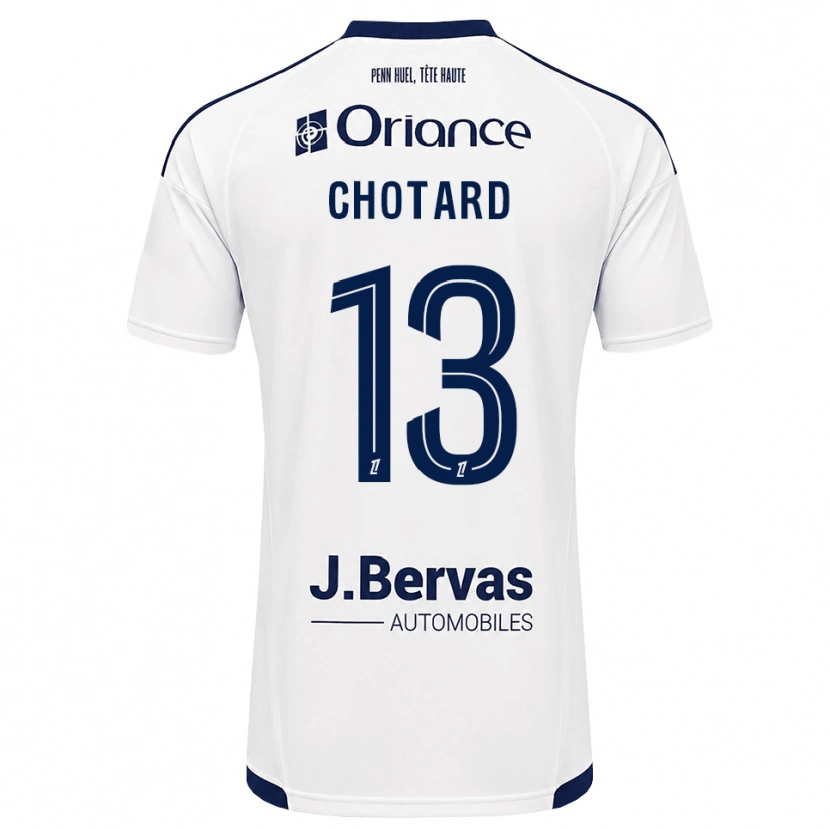 Danxen Dětské Joris Chotard #13 Tmavě Modrá Bílá Daleko Hráčské Dresy 2026/27 Dres