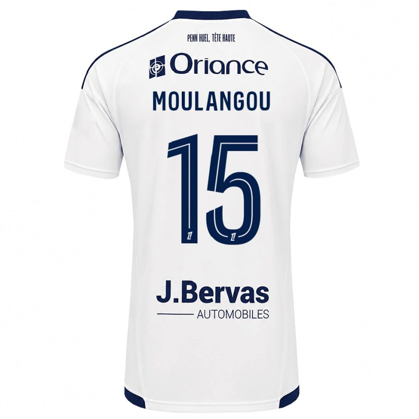 Danxen Dětské Kenan Moulangou #15 Tmavě Modrá Bílá Daleko Hráčské Dresy 2026/27 Dres