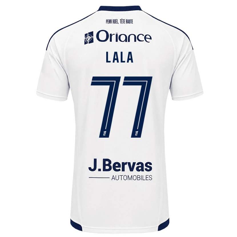 Danxen Dětské Kenny Lala #77 Tmavě Modrá Bílá Daleko Hráčské Dresy 2026/27 Dres