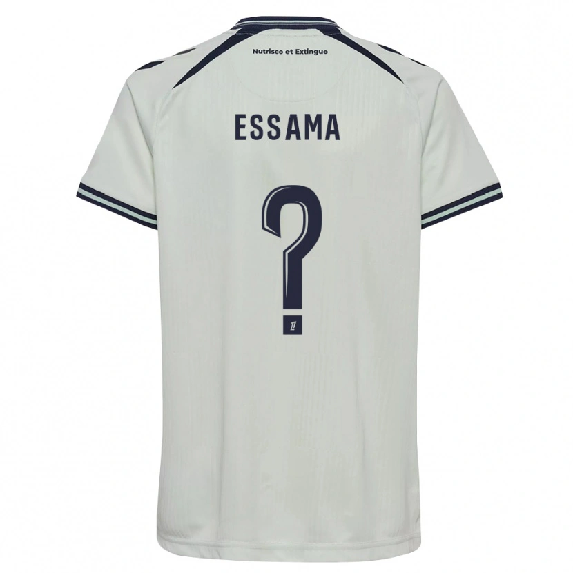 Danxen Dětské Brian Essama #0 Půlnoční Modrá Bílá Daleko Hráčské Dresy 2026/27 Dres