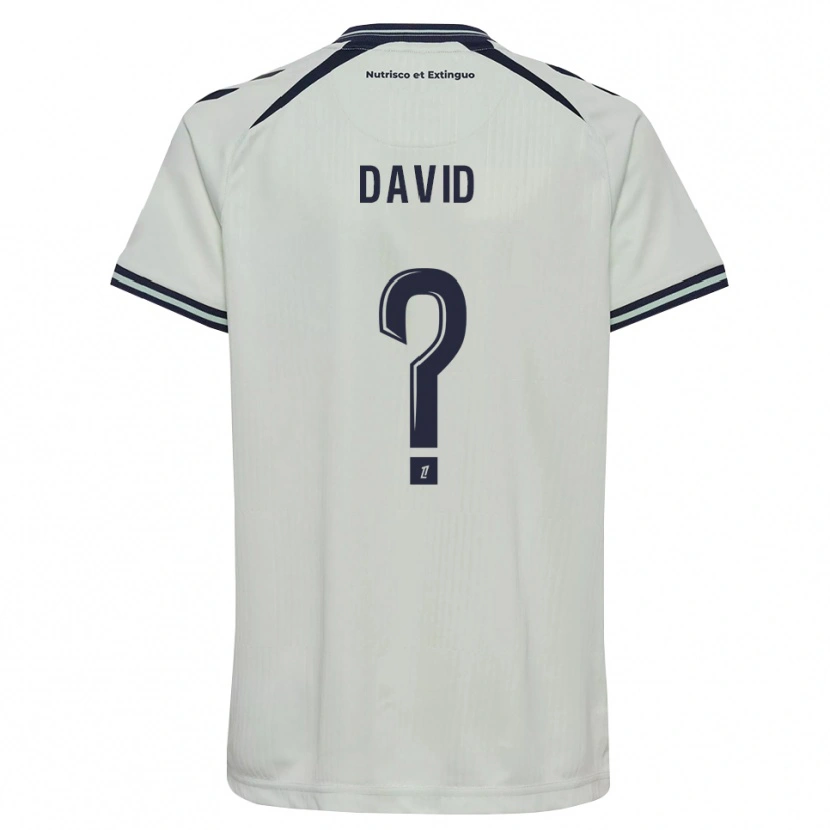 Danxen Dětské Moïse David #0 Půlnoční Modrá Bílá Daleko Hráčské Dresy 2026/27 Dres