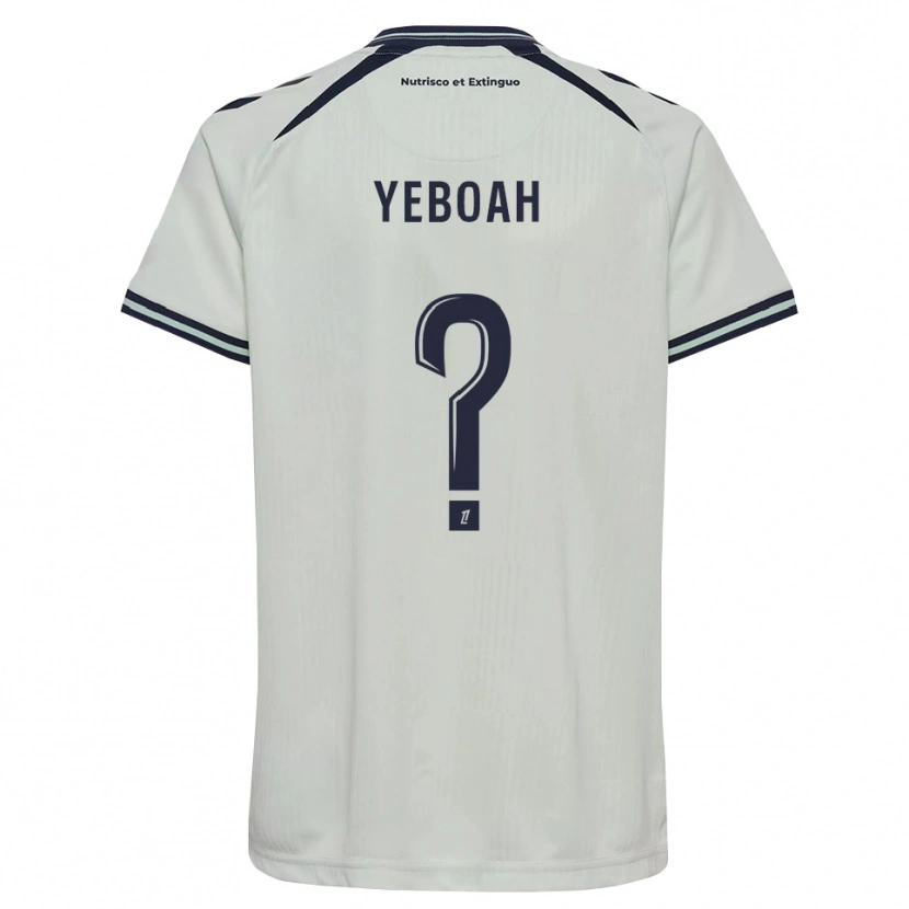 Danxen Dětské Ananée Yeboah #0 Půlnoční Modrá Bílá Daleko Hráčské Dresy 2026/27 Dres