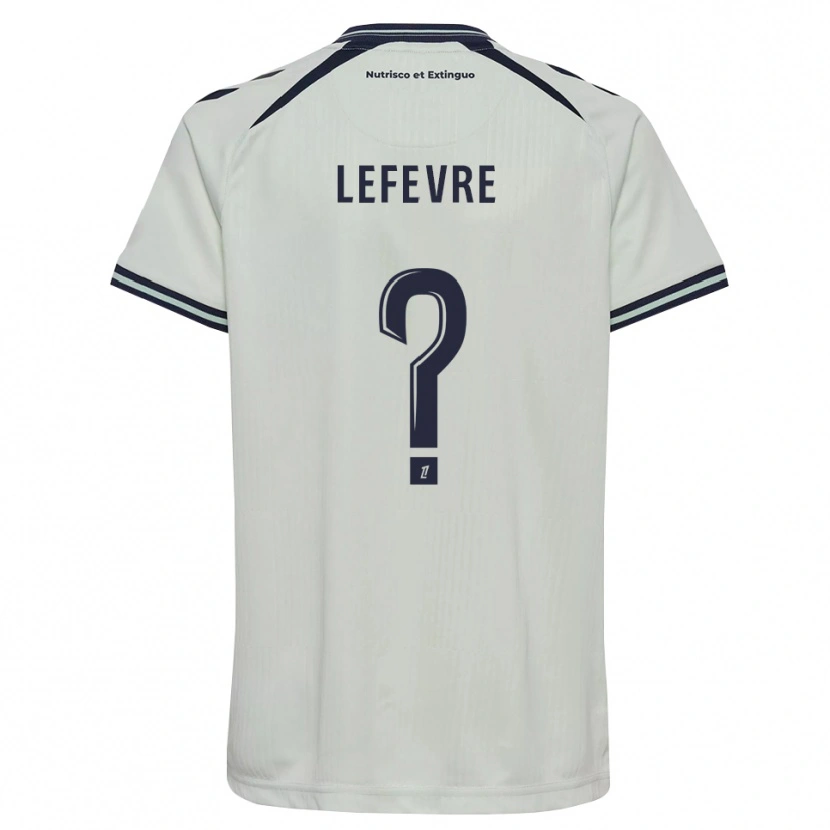 Danxen Dětské Emmy Lefevre #0 Půlnoční Modrá Bílá Daleko Hráčské Dresy 2026/27 Dres