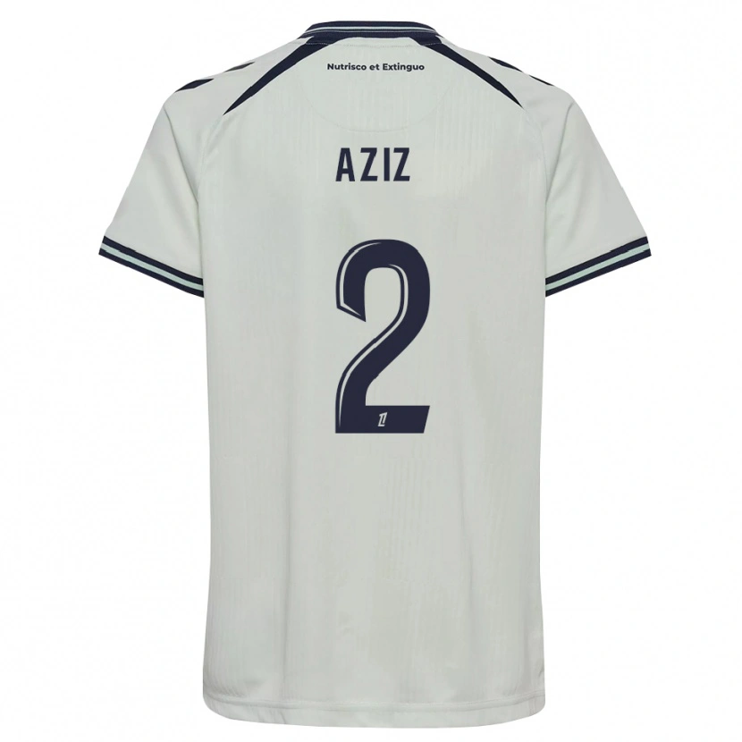 Danxen Dětské Hayman Aziz #2 Půlnoční Modrá Bílá Daleko Hráčské Dresy 2026/27 Dres