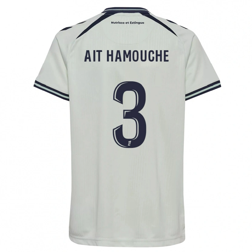 Danxen Dětské Massyl Ait Hamouche #3 Půlnoční Modrá Bílá Daleko Hráčské Dresy 2026/27 Dres