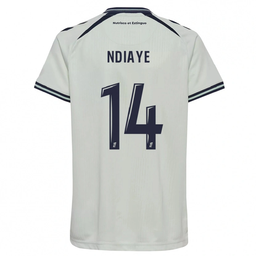 Danxen Dětské Rassoul Ndiaye #14 Půlnoční Modrá Bílá Daleko Hráčské Dresy 2026/27 Dres