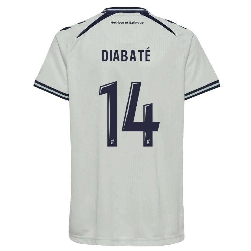 Danxen Dětské Adams Diabaté #14 Půlnoční Modrá Bílá Daleko Hráčské Dresy 2026/27 Dres