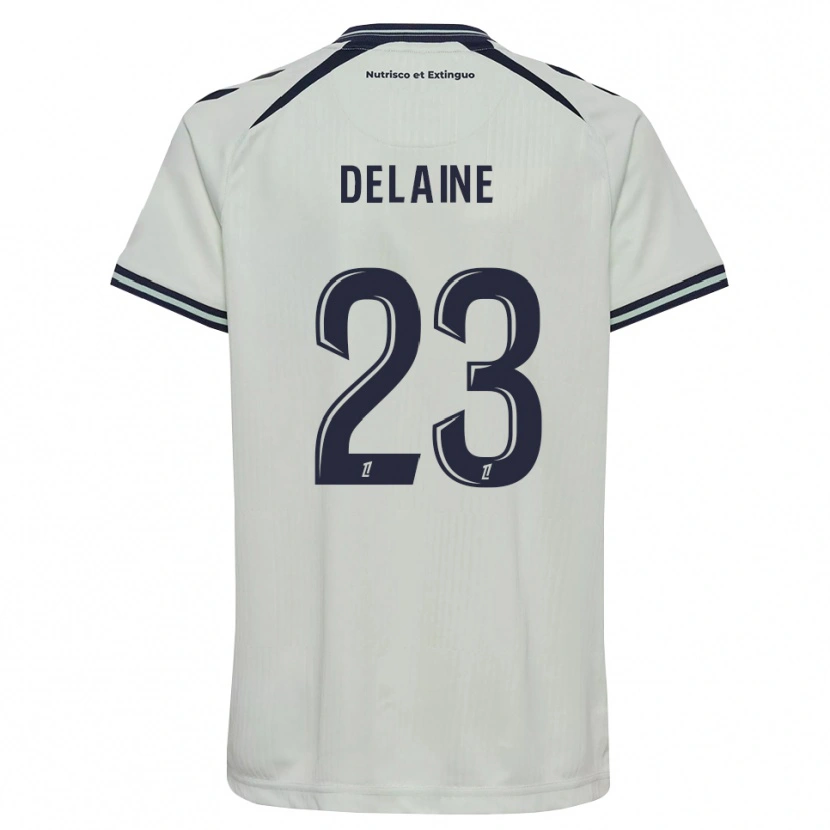 Danxen Dětské Thomas Delaine #23 Půlnoční Modrá Bílá Daleko Hráčské Dresy 2026/27 Dres
