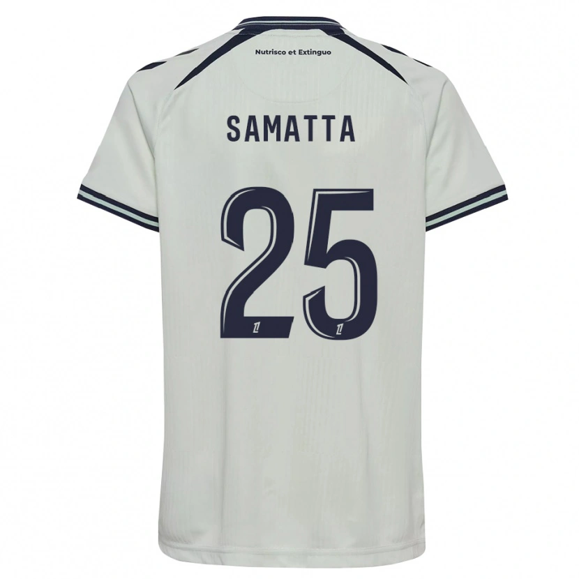 Danxen Dětské Mbwana Samatta #25 Půlnoční Modrá Bílá Daleko Hráčské Dresy 2026/27 Dres