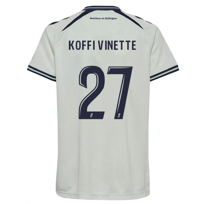 Danxen Dětské Enzo Koffi #27 Půlnoční Modrá Bílá Daleko Hráčské Dresy 2026/27 Dres