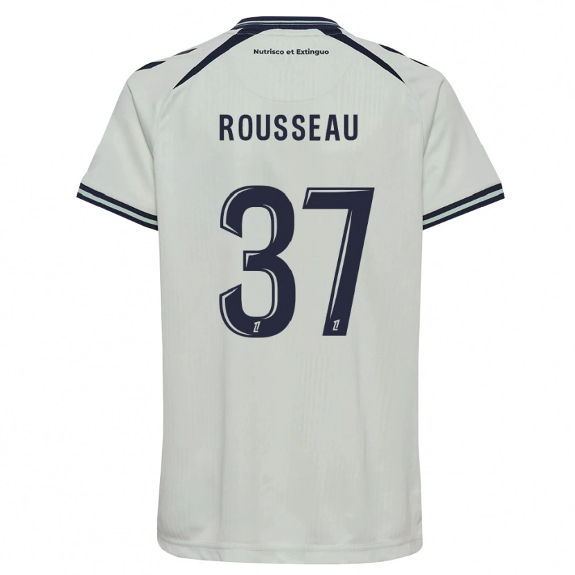 Danxen Dětské Thomas Rousseau #37 Půlnoční Modrá Bílá Daleko Hráčské Dresy 2026/27 Dres
