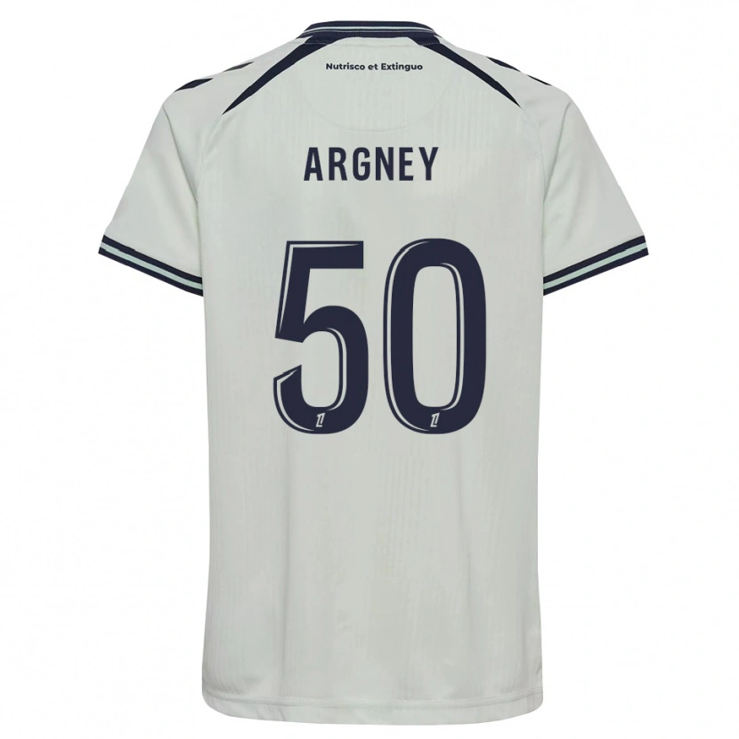 Danxen Dětské Paul Argney #50 Půlnoční Modrá Bílá Daleko Hráčské Dresy 2026/27 Dres