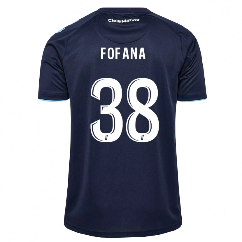 Danxen Dětské Rayan Fofana #38 Kukuřičně Modrá Půlnoční Modrá Domů Hráčské Dresy 2026/27 Dres