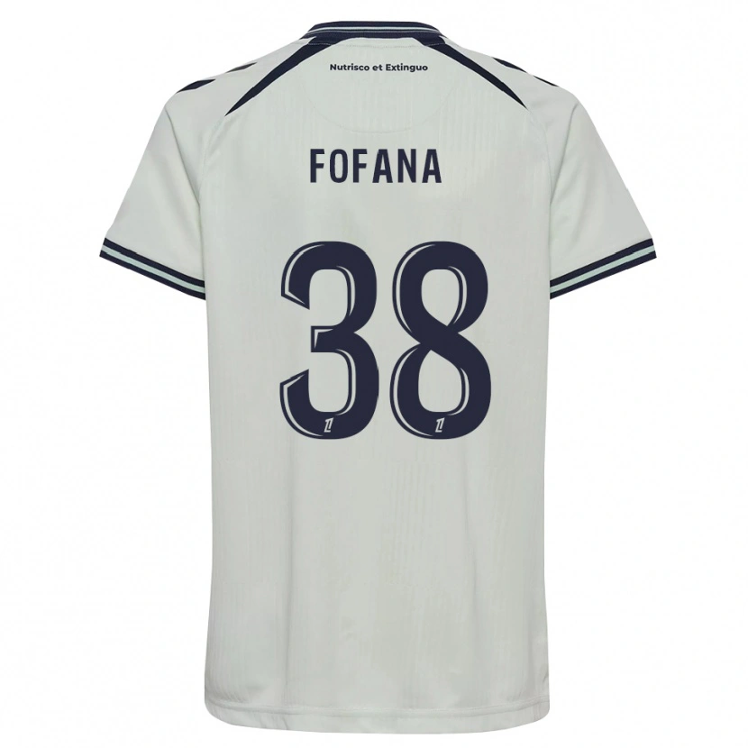 Danxen Dětské Rayan Fofana #38 Půlnoční Modrá Bílá Daleko Hráčské Dresy 2026/27 Dres