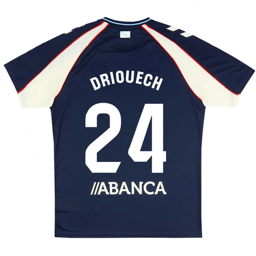 Danxen Pánské Couhaib Driouech #24 Královská Modř Červená Bílá Daleko Hráčské Dresy 2026/27 Dres