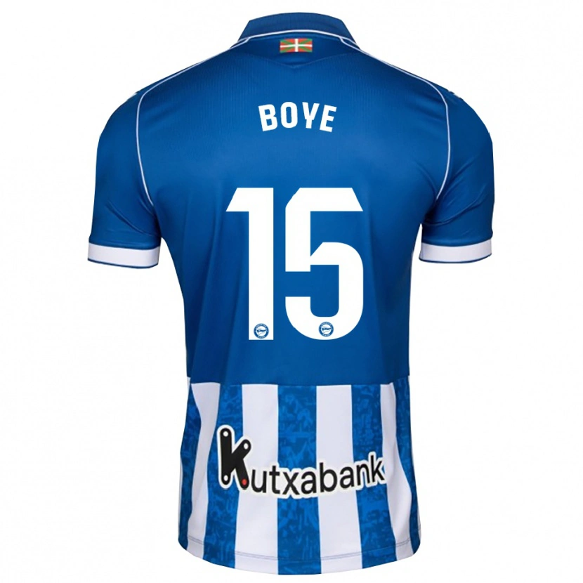 Danxen Pánské Lucas Boyé #15 Modrá Bílá Černá Domů Hráčské Dresy 2026/27 Dres