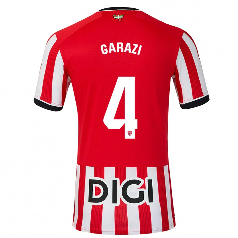 Danxen Pánské Garazi #4 Červená Černá Bílá Domů Hráčské Dresy 2026/27 Dres