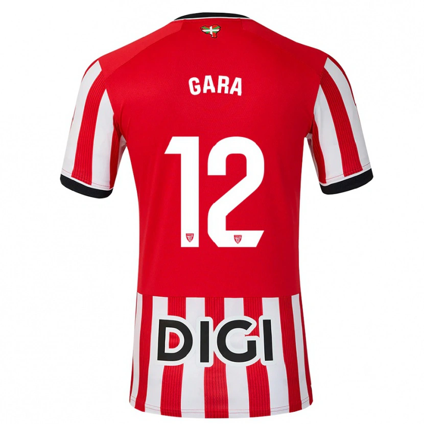 Danxen Pánské Gara #12 Červená Černá Bílá Domů Hráčské Dresy 2026/27 Dres