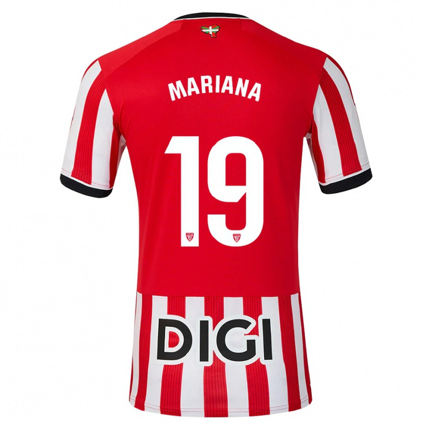 Danxen Pánské Mariana #19 Červená Černá Bílá Domů Hráčské Dresy 2026/27 Dres