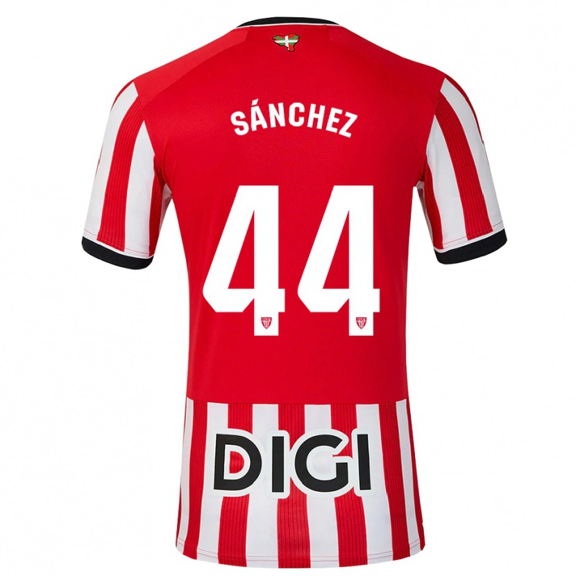 Danxen Pánské Selton Sánchez #44 Červená Černá Bílá Domů Hráčské Dresy 2026/27 Dres